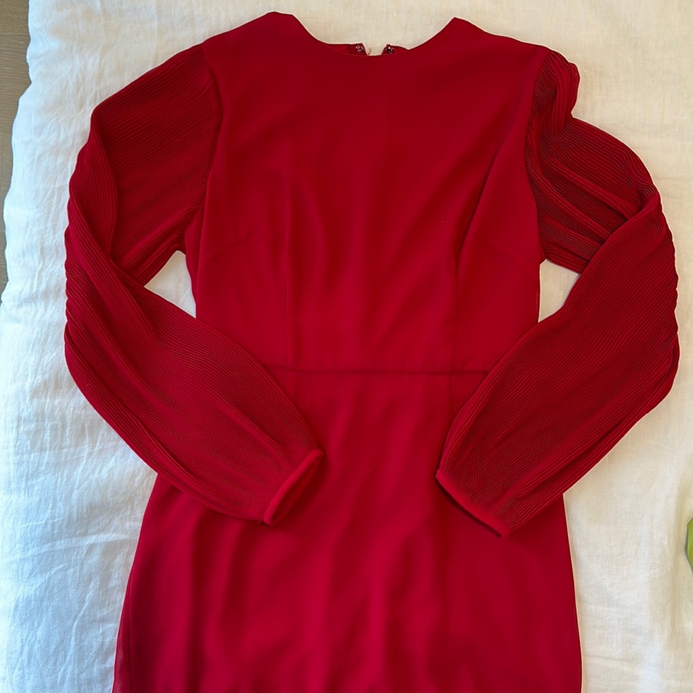 Red dress